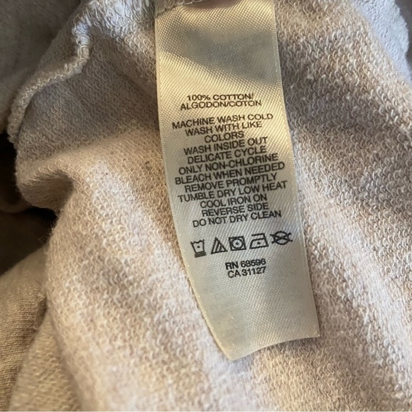 DKNY women’s cream coloured sweatshirt in  size‎ x-small - Picture 8 of 9